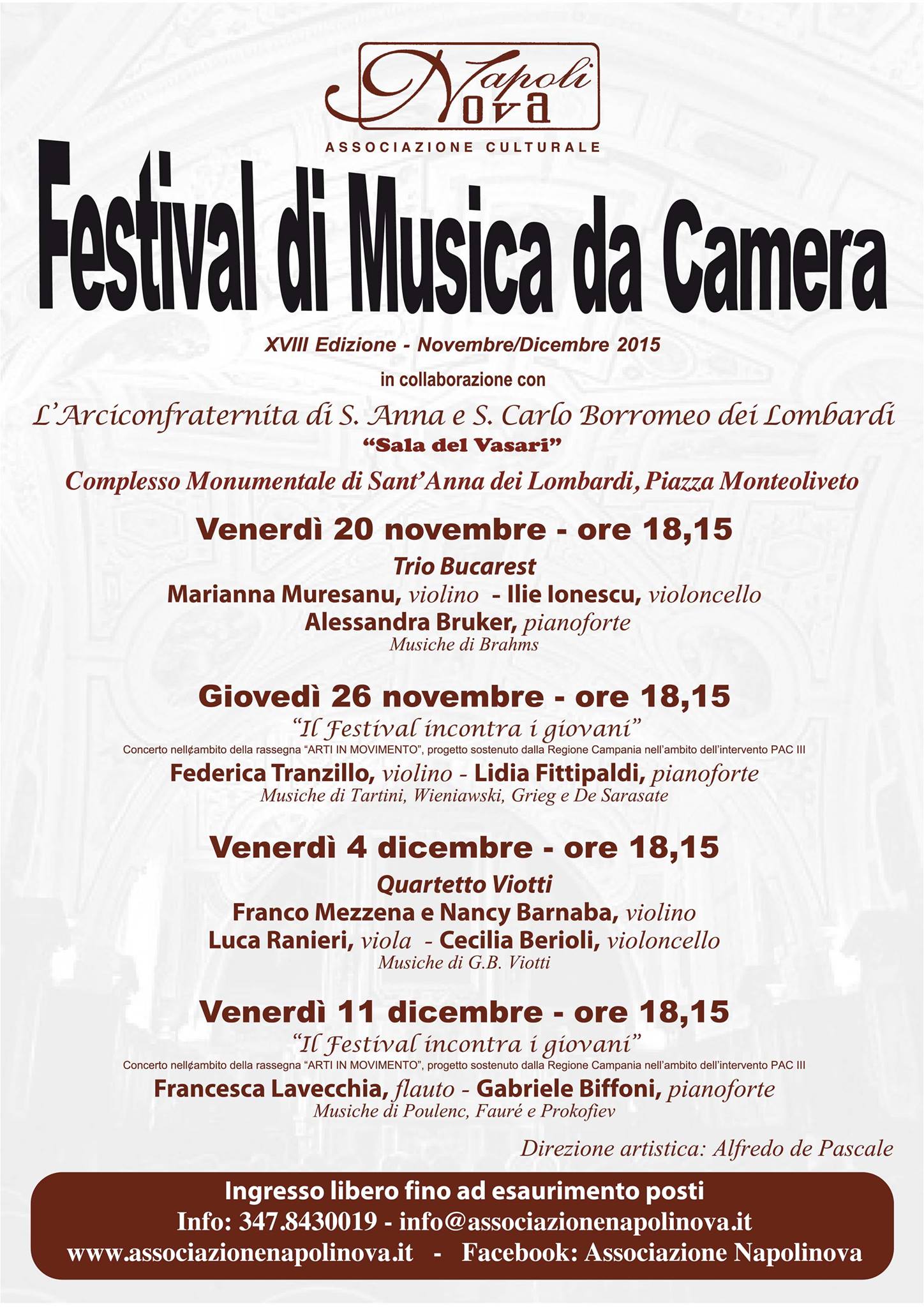 Festival di Musica da Camera 2014